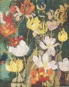 Maurice Prendergast Spring Flowers oil painting on canvas